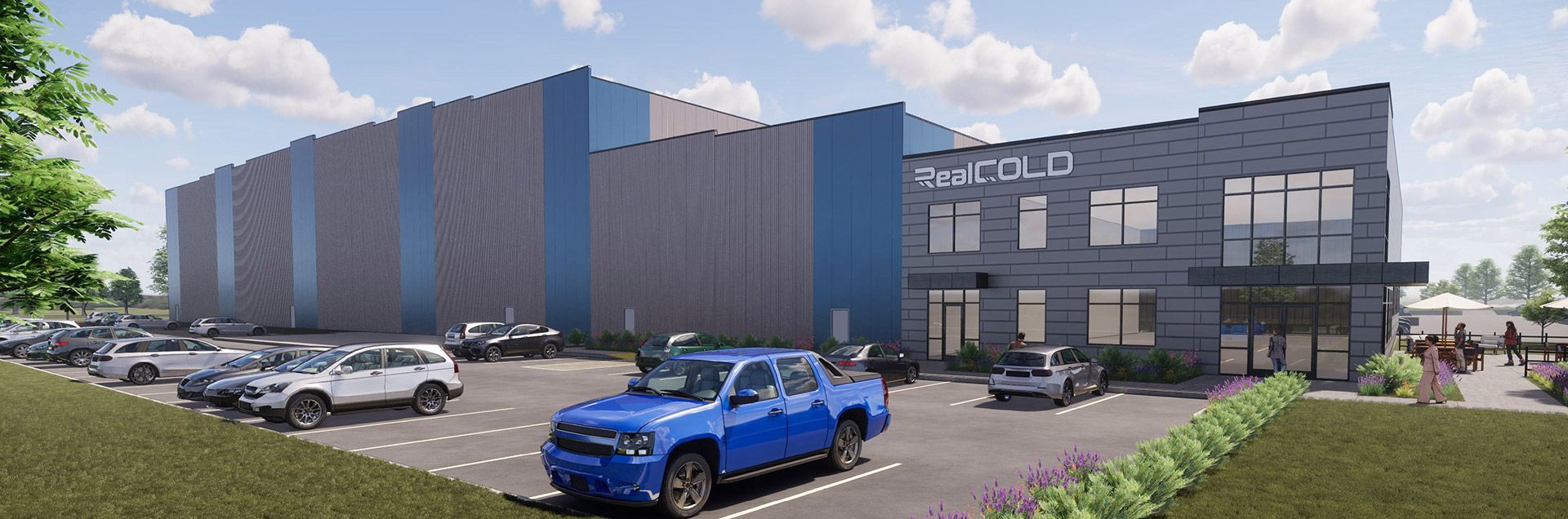 lockhart texas cold chain facility rendering